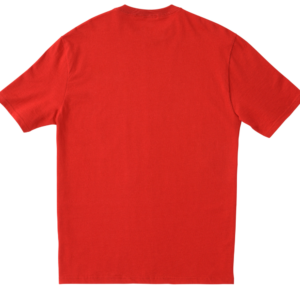 Classic Solid Crewneck Tee – Crimson Red