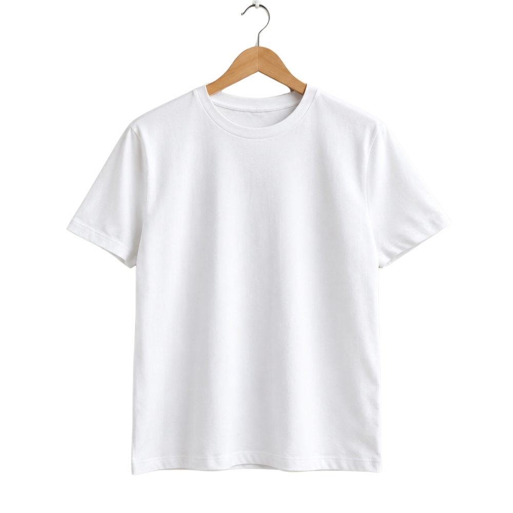 Premium Everyday Crewneck T-Shirt – Crisp White