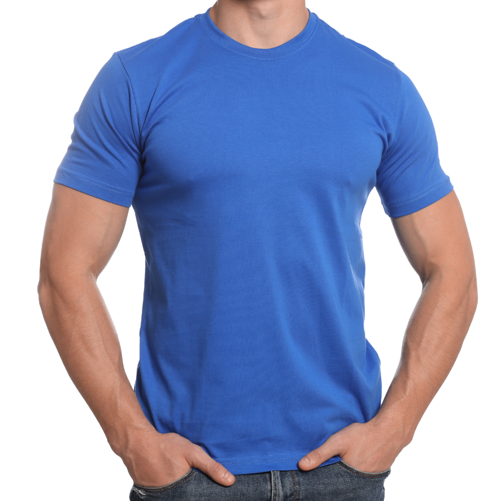 Classic Fit Short-Sleeve T-Shirt – Royal Blue